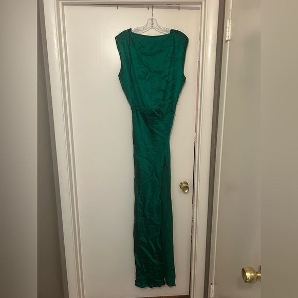 Amanda Uprichard Emerald Maxi Dress - Picture 2 of 3